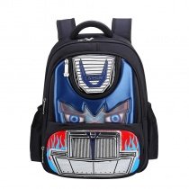 Personalized Multi-colored Oxford Boys Pupil Preppy Style Book Bag Cool Vintage Car-shaped Kids School Campus Backpack