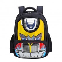 Colorful Oxford Boys Pupil Preppy Style Book Bag Personalized Vintage Car-shaped Zipper Kids School Campus Backpack