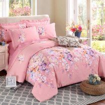 Oriental Country Chic Floral Elegant Girls Full, Queen Size Bedding Sets