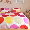 Colorful Polka Dot Trendy Hipster Full, Queen Size Bedding Sets