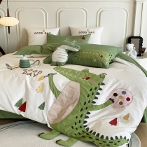 Crocodile Funky Animal Kids Twin, Full, Queen Size Bedding Sets