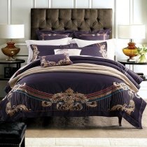 Fancy Exotic Retro Scroll Indian Pattern Full, Queen Size Bedding Sets