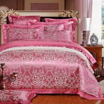 Flirt Color and Silver Gothic Pattern Indian Tribal Pattern Moroccan Style Western Style  Jacquard Fabric Full, Queen Size Bedding Sets