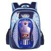 Deep Blue and Turquoise Oxford Cool Boys Pupil Preppy Book Bag Unique Cartoon Character Kids School Campus Backpack