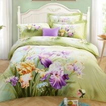 Bright Tropical Country Chic Beautiful Full, Queen Size Bedding Sets
