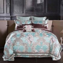 Unique Style Vintage Abstract Style Flower and Scroll Full, Queen Size Bedding Sets
