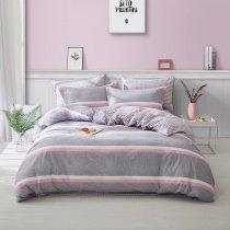 Simply Striped Masculine Vintage Old World Full, Queen Size Bedding Sets