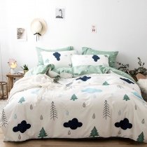 Trendy Cartoon Rain and Cloud Funny Children Twin, Full Size Bedding Sets