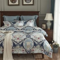 Retro Baroque Style Tribal and Flower Pattern Full, Queen Size Bedding Sets
