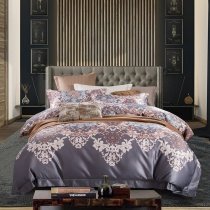 Old World Fancy Rococo Decor Bohemian Style Full, Queen Size Bedding Sets