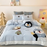 Cute Penguin Funky Teen Twin, Full, Queen Size Bedding Sets