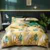 Bright Tropical Leaf and Flower Exotic Beautiful Rustic Chic Full, Queen Size Bedding Sets