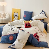 Boys Basketball Sport Themed Twin, Full Size Bedding Sets