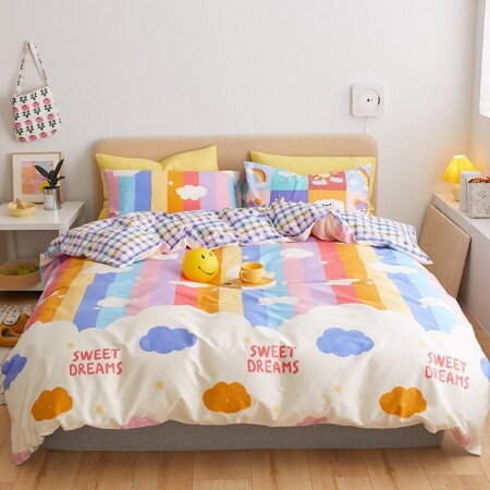 Bright Colorful Modern Unique Twin, Full Size Bedding Sets