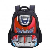 Cool Colorful Oxford Boys Pupil Preppy Style Book Bag Vintage Personalized Car-shaped Zipper Kids School Campus Backpack