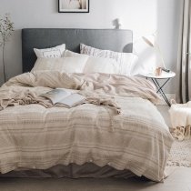 Trippy BOHO Style Abstract ZigZag Stripe Full, Queen Size Bedding Sets