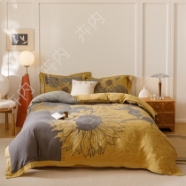 Rustic Chic Sunflower Full, Queen Size Bedding Sets