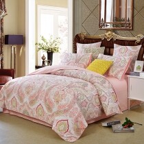 Fancy Bohemian Paisley Twin, Full, Queen Size Bedding Sets