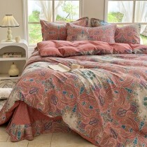 Fancy Paisley Bohemian Moroccan Style Twin, Full, Queen Size Bedding Sets