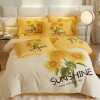 Bright Sunflower Rustic Chic Soft Full, Queen Size Bedding Sets