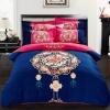 Fancy Indian Bohemian Style Glam Style Full, Queen Size Bedding Sets