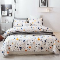 Colorful Geometric Abstract Unique Fancy Twin, Full, Queen Size Bedding Sets