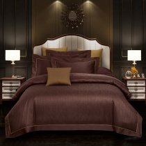 Antique Brown Shabby Chic Noble Excellence Full, Queen Size Bedding Sets
