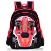 Personalized Black Coral Red Oxford Boys Pupil Preppy Book Bag Vintage Car-shaped Cool Kids School Campus Backpack