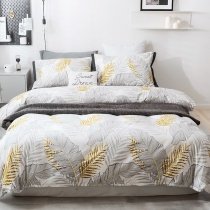 Masculine Old World Unusual Style Leaf Twin, Full, Queen Size Bedding Sets