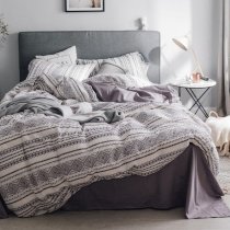 Pop Hippie Bohemian Aztec Stripe Abstract Style Full, Queen Size Bedding Sets