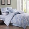 Blue Paisley Modern Bohemian Twin, Full, Queen Bedding Sets