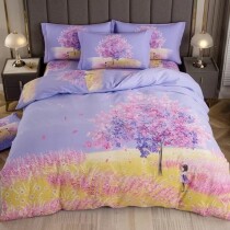 Pastel Style Flower Romantic Warm Full, Queen Size Bedding Sets