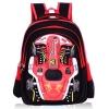Punk Style Blue White Coral Red Nylon Cool Boys Preppy School Backpack Personalized Racing Car-shaped Pupil Campus Book Bag