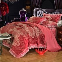 Fancy Paisley Pattern Glam Bohemian Style Full, Queen Size Bedding Sets