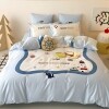 Blue and White Lighthouse Coastal Full, Queen Size Bedding Sets