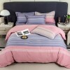 Elegant Striped Girls Twin, Full, Queen Size Bedding Sets