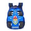 Personalized Black and Blue Oxford Boys Pupil Preppy School Book Bag Cool Racing Car-shaped Kids Campus Backpack