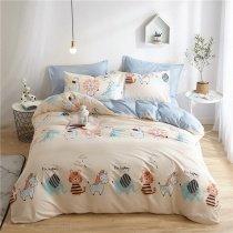 Cute Animal Lion Zebra Elephant Crocodile Twin, Full, Queen Size Bedding Sets