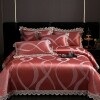 Brown Abstract Noble Excellence Full, Queen Size Bedding Sets