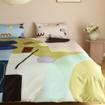 Geometric Contemporary Unique Abstract Full, Queen Size Bedding Sets
