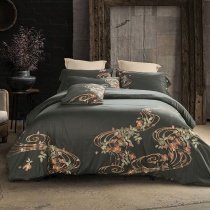 Antique Flower and Scroll Old World Adults Full, Queen Size Bedding Sets