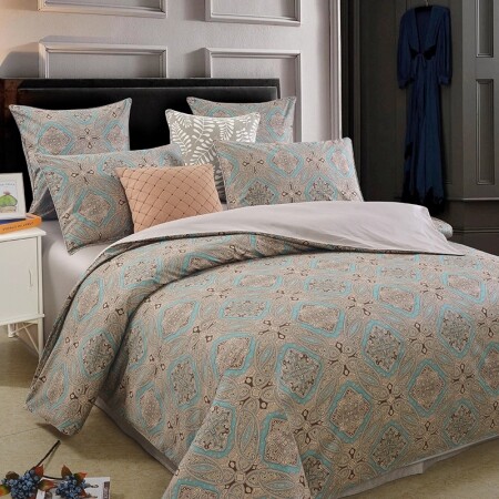 Shabby Bohemian Old World Style Full, Queen Size Bedding Sets