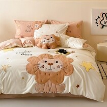 Lion Funky Cute Animal Kids Twin, Full, Queen Size Bedding Sets