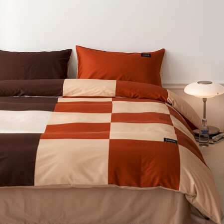 Modern Plaid Print Simply Full, Queen Size Bedding Sets