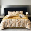 Orange and Beige Autumn Scene Full, Queen Size Bedding Sets