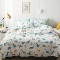 Jurassic Dinosaur Jungle Safari Themed Twin, Full Size Bedding Sets for Boys