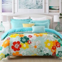 Tropical Flower Beautiful Country Chic Full, Queen Size Bedding Sets