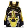 Punk Style Waterproof Black White Yellow Nylon Cool Boys School Backpack Personalized Racing Car-shaped Pupil Preppy Campus Book Bag