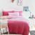 Girls Hot Pink and White Ombre Colored Feminine Feel Trendy Unique 100% Organic Cotton Full, Queen Size Bedding Sets
