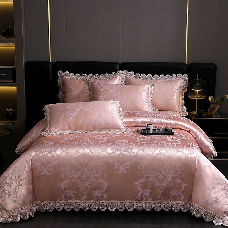 Victorian Gothic Luxury Lace Full, Queen Size Bedding Sets